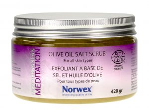 Norwex Mediterranean-Organic-Olive-Oil-Salt-Scrub Ingredients