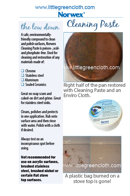 Norwex Cleaning Paste is elbow grease in a jar!!