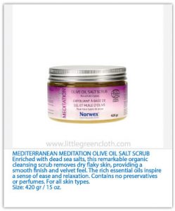 Norwex Mediterranean Olive Oil Salt Scrub