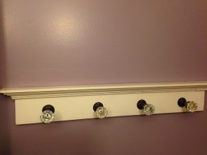 Upcycled Towel Rack