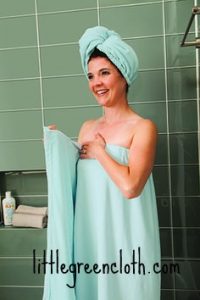 Norwex Spa Wrap and Turban is SO Soft!!