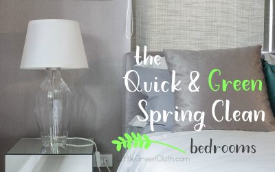 The Quick and Green Spring Clean: The Bedrooms and Laundry Room