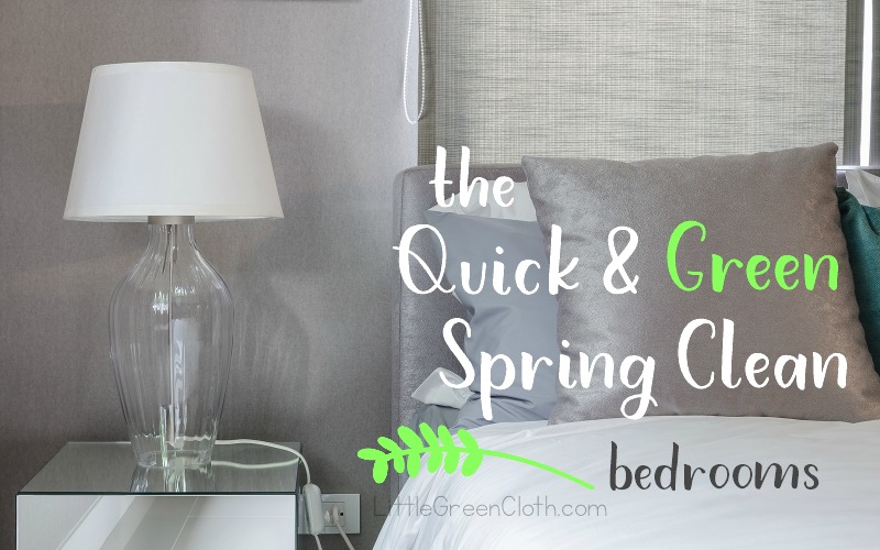 spring cleaning bedroom tips