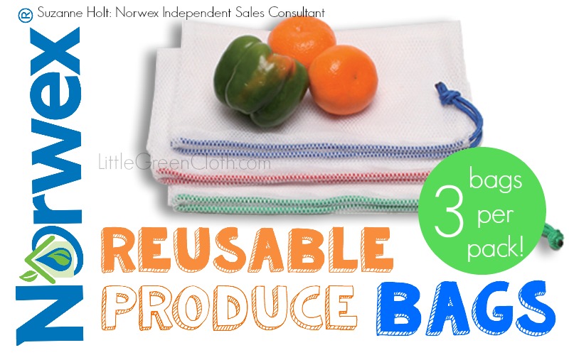 Norwex Reuseable Grocery Bag with BacLock