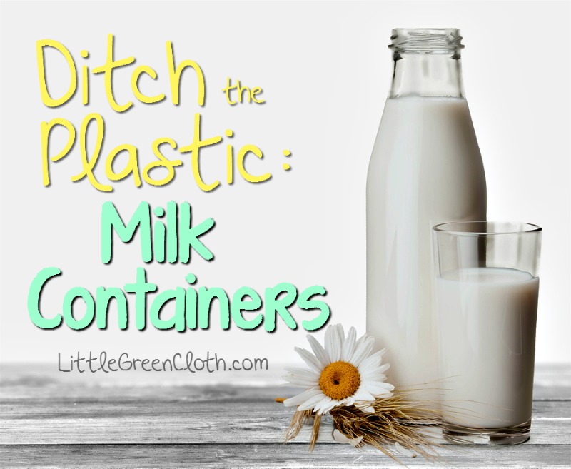 Ideas to Reduce Plastic Milk Containers!!