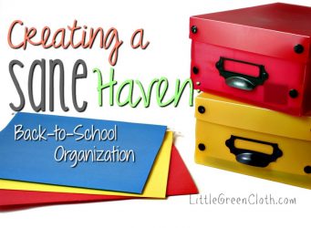 How to Get Organized for Back to School!!