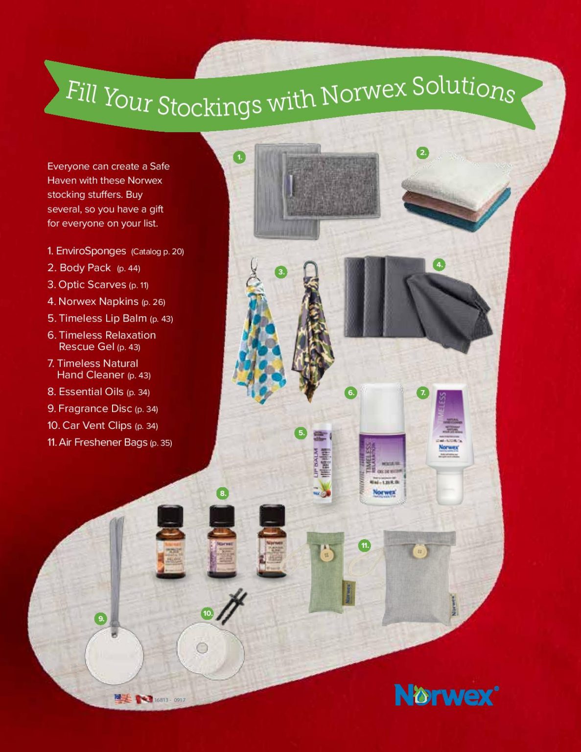 Stuff Your Stocking with Natural Gifts from Norwex! Little Green Cloth