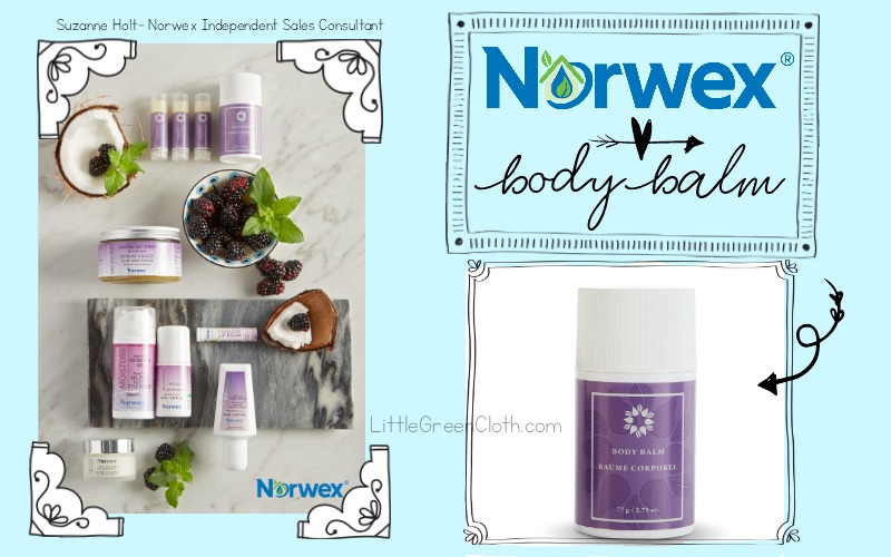 Norwex body balm restores moiture without the harmful chemicals! 