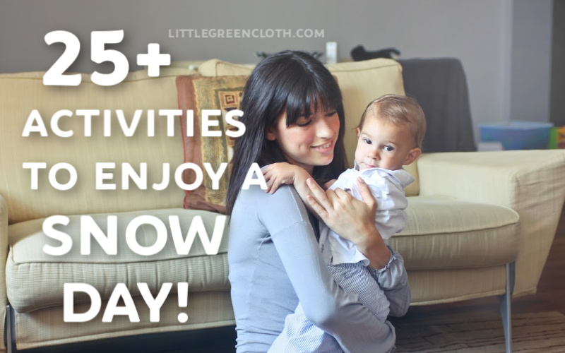 Indoor Activities to enjoy a snow day!!