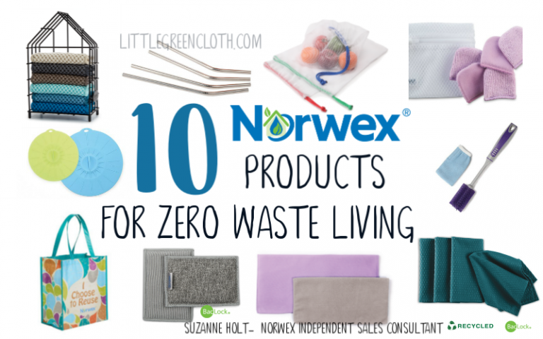 Norwex Products To Help You Live Zero Waste! - Little Green Cloth