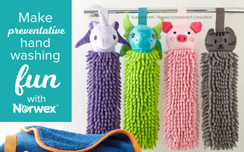 Let me COUNT the ways on how much I love my Norwex COUNTER cloths!