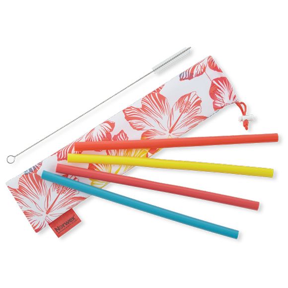 Norwex Silicone Straws