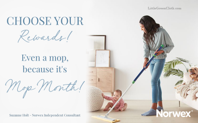 June is MOP MONTH with Norwex - Get a FREE Norwex Mop!