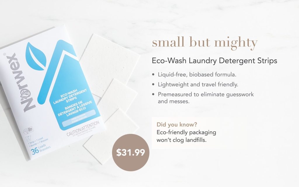 Norwex® Introduces Eco-Friendly Laundry Strips