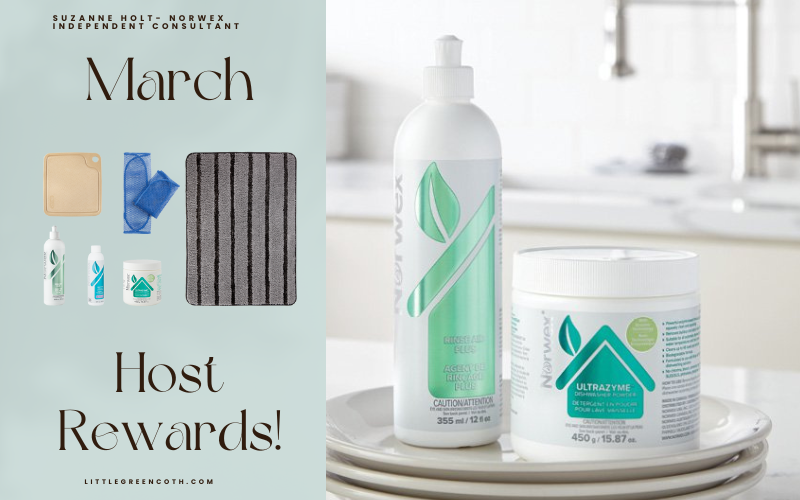 Host a Norwex Party in March to Earn Products for your Kitchen!