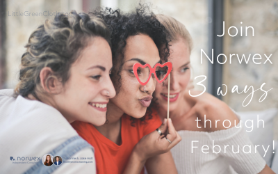 Be Mine- Choose from 3 Ways to Open a Norwex Account in February!