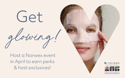 Get Glowing this Spring when you Host a Norwex Event in April!