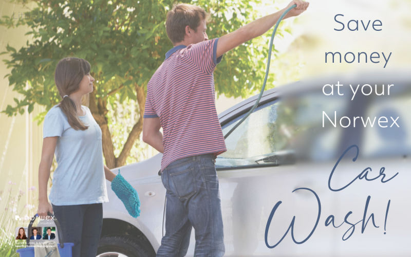 Save Money at your Norwex Car Wash!