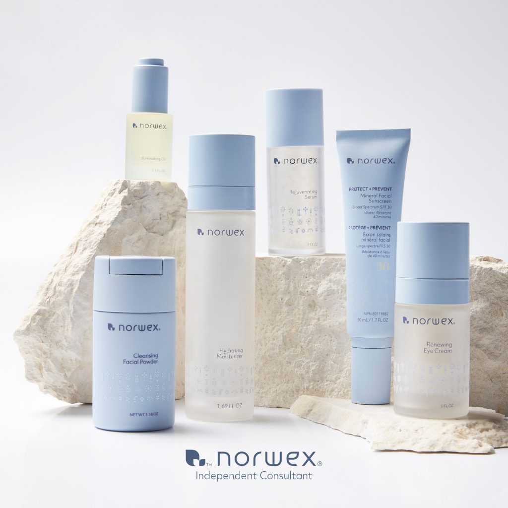 Norwex has samples of skin care