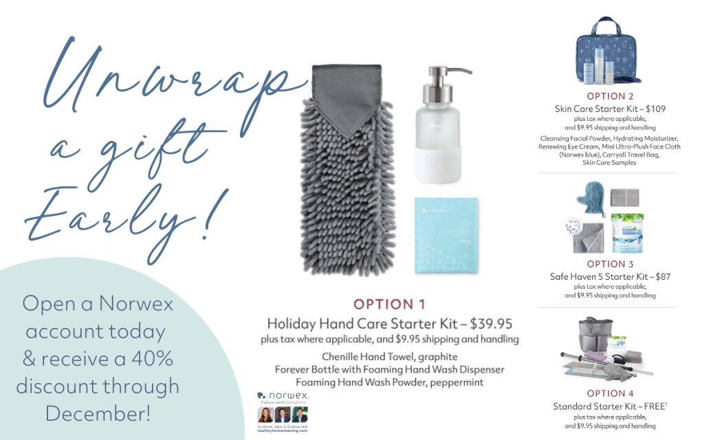 Norwex consultants get a 40% discount!