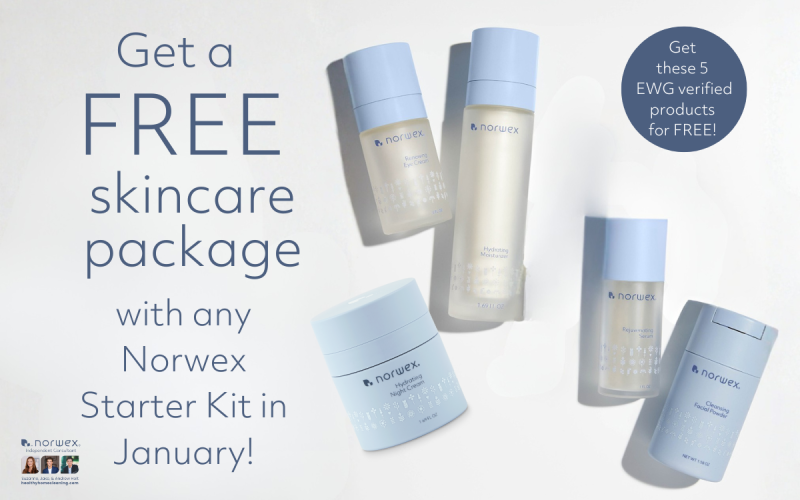 Get a FREE Norwex Skincare Package after Opening an Account!